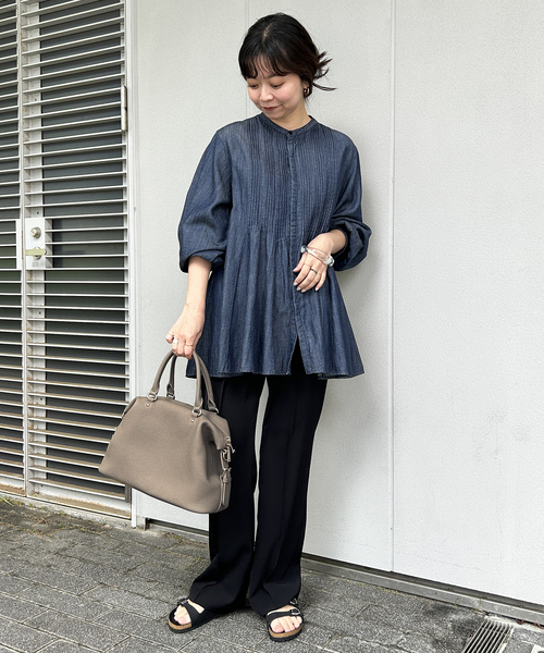 SLOBE IENA(スローブイエナ)の「Maison de Z/メゾン ド ゼット ボストンバッグ(ボストンバッグ・レディース・ブラック/ベージュ・FREE)」の15枚目の写真