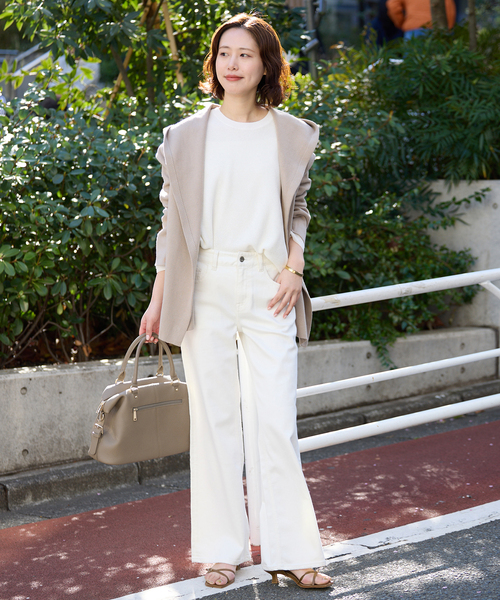SLOBE IENA(スローブイエナ)の「Maison de Z/メゾン ド ゼット ボストンバッグ(ボストンバッグ・レディース・ブラック/ベージュ・FREE)」の18枚目の写真