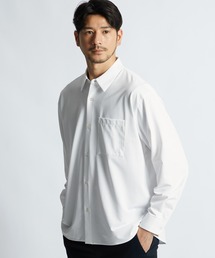 LANVIN en Bleu | イージーケア ワンポイントロゴ 長袖シャツ(シャツ/ブラウス)