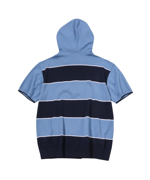 SPORT CHAMBER(スポーツチャンバー)の「SCループニットフードパーカー(スカイブルー)(Tシャツ/カットソー・レディース・その他・1/2)」の4枚目の写真