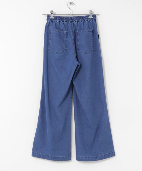 URBAN RESEARCH Sonny Label（アーバンリサーチサニーレーベル）の「接触冷感デニムベイカーパンツ（デニムパンツ・レディース・インディゴブルー/ライトインディゴブルー・36/38）」の13枚目の写真