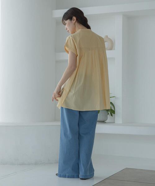 URBAN RESEARCH Sonny Label（アーバンリサーチサニーレーベル）の「接触冷感デニムベイカーパンツ（デニムパンツ・レディース・インディゴブルー/ライトインディゴブルー・36/38）」の22枚目の写真
