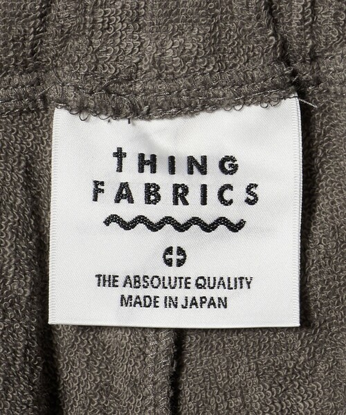 UNITED ARROWS（ユナイテッドアローズ）の「＜ORIGINAL Charcoal＞×＜THING FABRICS＞パイル ショーツ（その他パンツ・メンズ・ブラック/グレー系・L/M）」の6枚目の写真