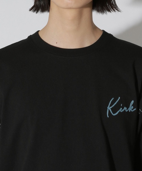 LAKOLE(ラコレ)の「Bロゴ配色ステッチT / 672856(Tシャツ/カットソー・メンズ・パープル/グレー/ホワイト/ブラック・LARGE/MEDIUM)」の11枚目の写真