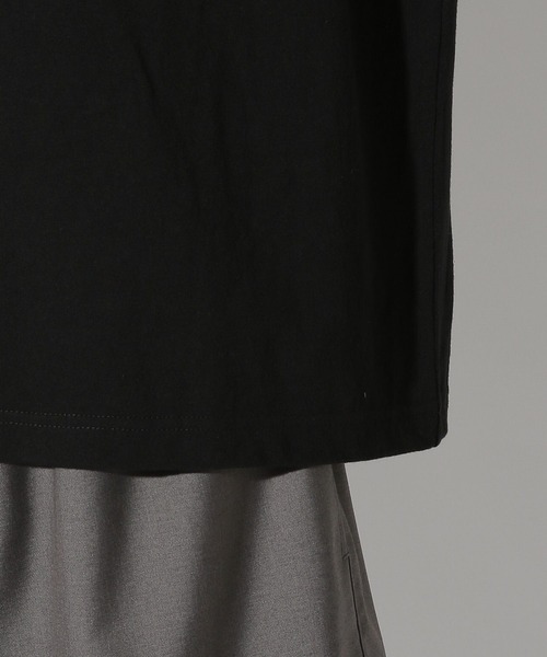 LAKOLE(ラコレ)の「Bロゴ配色ステッチT / 672856(Tシャツ/カットソー・メンズ・パープル/グレー/ホワイト/ブラック・LARGE/MEDIUM)」の13枚目の写真
