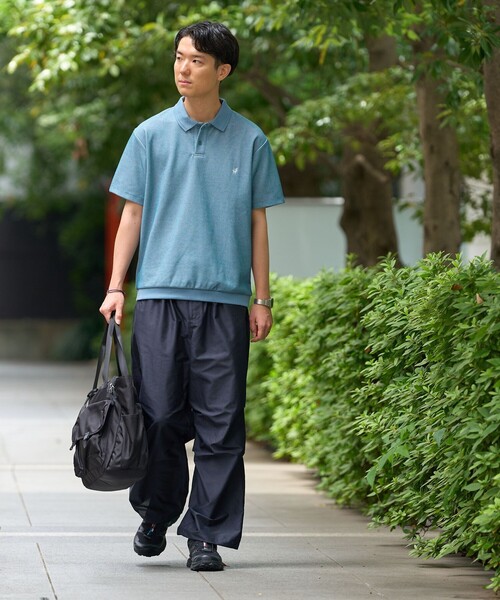 SHIPS(シップス)の「【WEB限定】SHIPS:〈抗菌・防臭〉ワンポイントロゴ バーズアイ 半袖 ポロシャツ(ポロシャツ・メンズ・ホワイト/ライトグレー/ロイヤルブルー/ネイビー・SMALL/MEDIUM/LARGE/X-LARGE)」の14枚目の写真
