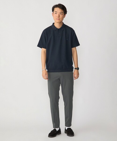 SHIPS(シップス)の「【WEB限定】SHIPS:〈抗菌・防臭〉ワンポイントロゴ バーズアイ 半袖 ポロシャツ(ポロシャツ・メンズ・ホワイト/ライトグレー/ロイヤルブルー/ネイビー・SMALL/MEDIUM/LARGE/X-LARGE)」の18枚目の写真