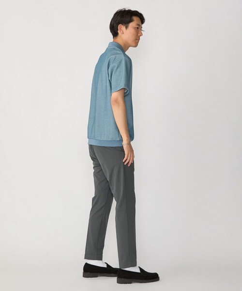 SHIPS(シップス)の「【WEB限定】SHIPS:〈抗菌・防臭〉ワンポイントロゴ バーズアイ 半袖 ポロシャツ(ポロシャツ・メンズ・ホワイト/ライトグレー/ロイヤルブルー/ネイビー・SMALL/MEDIUM/LARGE/X-LARGE)」の22枚目の写真