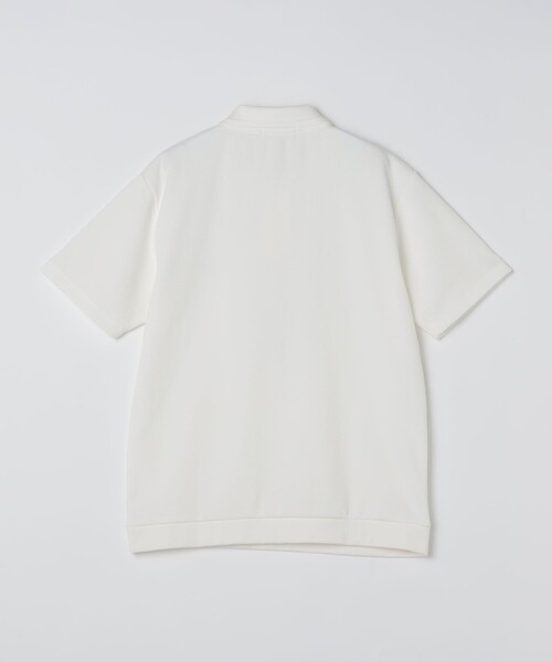 SHIPS(シップス)の「【WEB限定】SHIPS:〈抗菌・防臭〉ワンポイントロゴ バーズアイ 半袖 ポロシャツ(ポロシャツ・メンズ・ホワイト/ライトグレー/ロイヤルブルー/ネイビー・SMALL/MEDIUM/LARGE/X-LARGE)」の11枚目の写真
