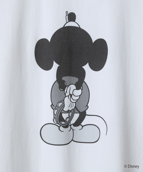 NUMBER (N)INE（ナンバーナイン）の「MICKEY MOUSE OS T-SHIRT / COLOR & MONOCHROME（Tシャツ/カットソー・メンズ・ブラック系1/ホワイト系2/ホワイト系1/ブラック系2・3/2/5/4）」の18枚目の写真