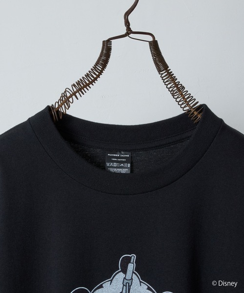 MICKEY MOUSE OS T-SHIRT / COLOR & MONOCHROME | ナンバーナイン