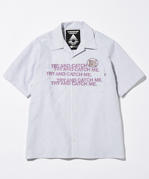 SAYHELLO(セイハロー)の「SAYHELLO / セイハロー 別注 シャツ(シャツ/ブラウス・メンズ・ブラック系その他/グリーン・LARGE/MEDIUM)」の2枚目の写真