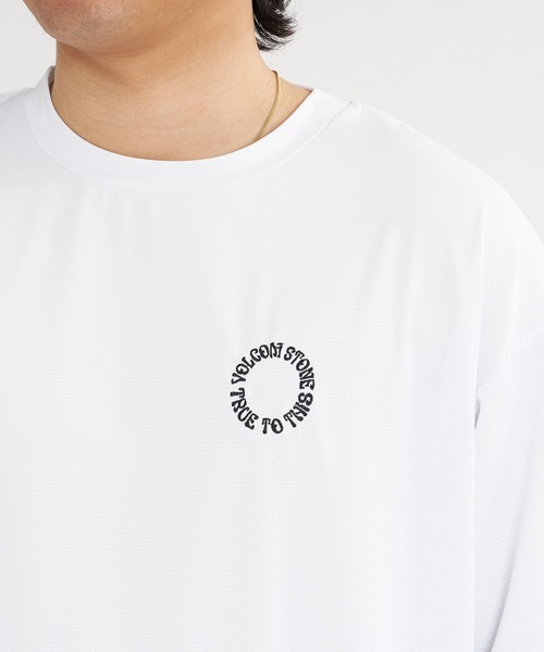 VOLCOM(ボルコム)の「VOLCOM メンズ SUN BURST SS RASH TEE サーフTシャツ 【2026年夏モデル】(Tシャツ/カットソー・メンズ・ホワイト/ブラック/グリーン系その他・SMALL/MEDIUM/LARGE/X-LARGE)」の5枚目の写真
