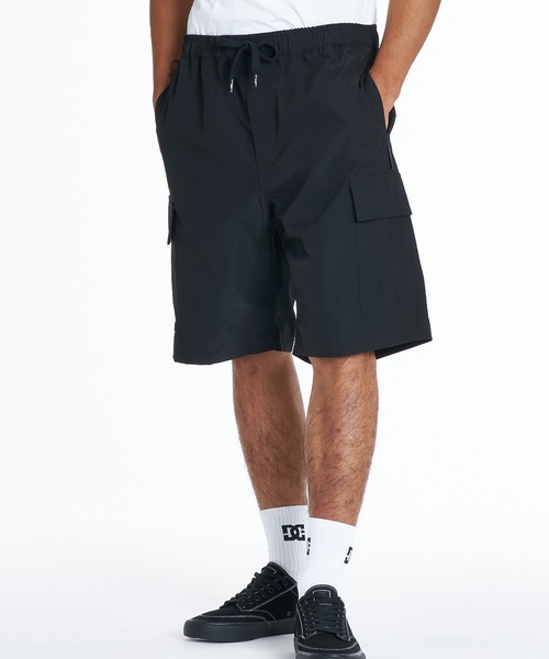 DC SHOES(ディーシーシューズ)の「ディーシーシューズ アウトドアカジュアル ショートパンツ 26 WIDE CARGO SHORT(カーゴパンツ・メンズ・ブラック/ベージュ・M/L/LL)」の2枚目の写真