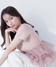 NATURAL BEAUTY BASIC | 【追加生産予約】カットドビーティアードカットソー(Tシャツ/カットソー)