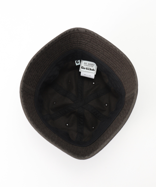 IENA（イエナ）の「Girls Department club MARINE PLANE HAT ハット GDC26A014（ハット・レディース・ブラウン/ホワイト・FREE）」の9枚目の写真