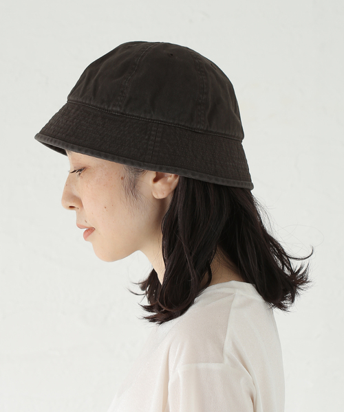 IENA（イエナ）の「Girls Department club MARINE PLANE HAT ハット GDC26A014（ハット・レディース・ブラウン/ホワイト・FREE）」の3枚目の写真