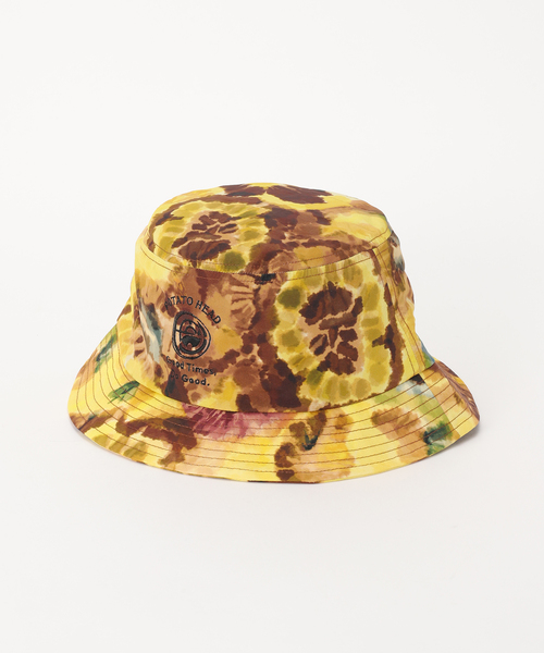 JOURNAL STANDARD(ジャーナルスタンダード)の「potato head / ポテトヘッド BUCKET HAT(ハット・メンズ・チョコ/イエロー・FREE)」の2枚目の写真