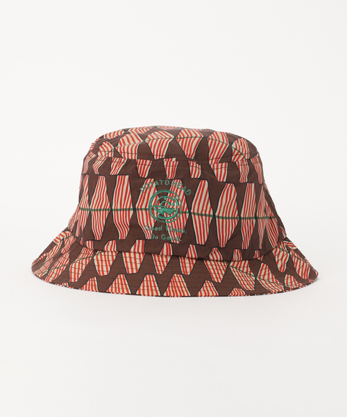 JOURNAL STANDARD(ジャーナルスタンダード)の「potato head / ポテトヘッド BUCKET HAT(ハット・メンズ・チョコ/イエロー・FREE)」の6枚目の写真