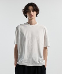 CINOH（チノ）の「SUVIN COTTON SOFT STRUCTURE T-SHIRT（Tシャツ/カットソー）」