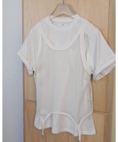 anuke(アンヌーク)の「Basic Loose T-shirts 62510605(Tシャツ/カットソー・レディース・ホワイト・FREE)」の3枚目の写真