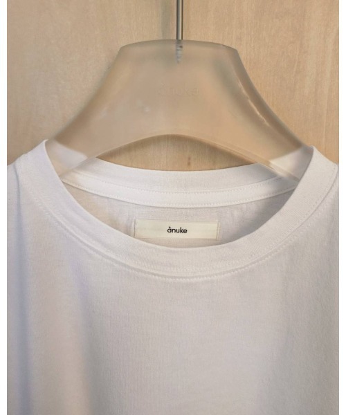 anuke(アンヌーク)の「Basic Loose T-shirts 62510605(Tシャツ/カットソー・レディース・ホワイト・FREE)」の2枚目の写真