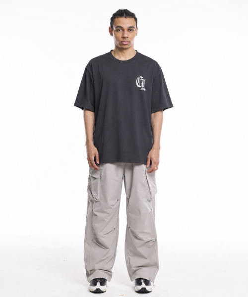 CREAM SODA LAB(クリームソーダラボ)の「ラウドグラフィティストリート 半袖Tシャツ チャコール(Tシャツ/カットソー・メンズ・その他・MEDIUM/LARGE/X-LARGE)」の2枚目の写真