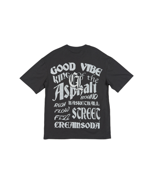 CREAM SODA LAB(クリームソーダラボ)の「ラウドグラフィティストリート 半袖Tシャツ チャコール(Tシャツ/カットソー・メンズ・その他・MEDIUM/LARGE/X-LARGE)」の7枚目の写真