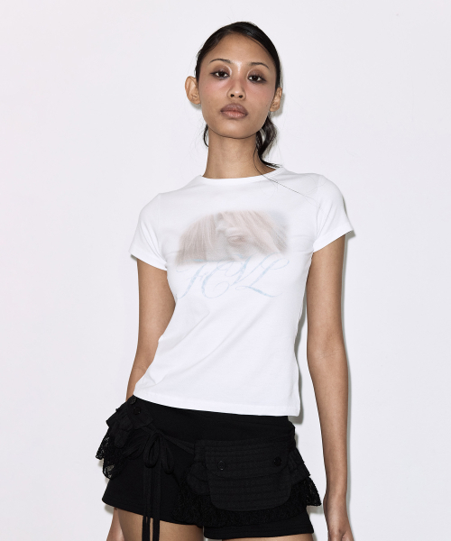 FANCY CLUB(ファンシークラブ)の「FCL ホースTシャツ (ホワイト) F26QB119(Tシャツ/カットソー・レディース・その他・1/2)」の2枚目の写真