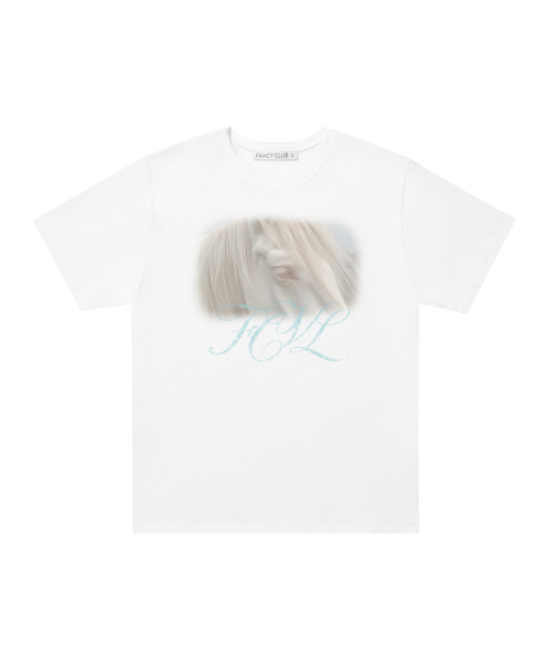 FANCY CLUB(ファンシークラブ)の「FCL ホースTシャツ (ホワイト) F26QB119(Tシャツ/カットソー・レディース・その他・1/2)」の9枚目の写真