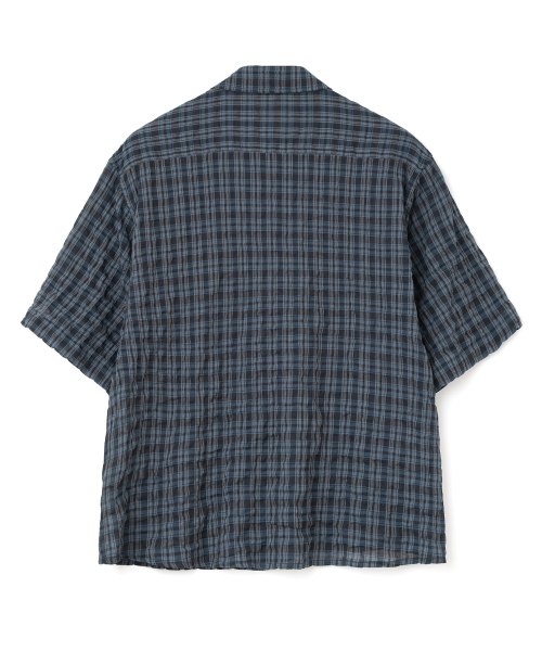 Millo Archive（ミロ アーカイブ）の「ファインハーフシャツ [ネイビー]（シャツ/ブラウス・メンズ・その他・X-LARGE/LARGE/MEDIUM）」の7枚目の写真