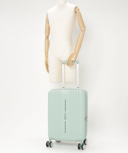 AMERICAN TOURISTER(アメリカンツーリスター)の「アメリカンツーリスター CLEVA スピナー 55/20 TSA セージグリーン(スーツケース/キャリーバッグ・メンズ・セージグリーン・S)」の14枚目の写真