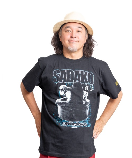 ハードコアチョコレート（ハードコアチョコレート）の「貞子（怨念ブラック）（Tシャツ/カットソー・メンズ・ブラック・X-LARGE/XX-LARGE/LARGE）」の8枚目の写真