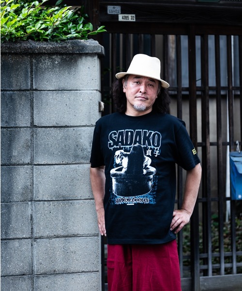 ハードコアチョコレート（ハードコアチョコレート）の「貞子（怨念ブラック）（Tシャツ/カットソー・メンズ・ブラック・X-LARGE/XX-LARGE/LARGE）」の6枚目の写真