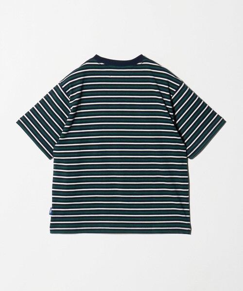 NICE WEATHER(ナイスウェザー)の「<NICE WEATHER>ウィメンズ ボーダー ショートスリーブ Tシャツ(Tシャツ/カットソー・レディース・ライラック/ネイビー・S/M)」の9枚目の写真