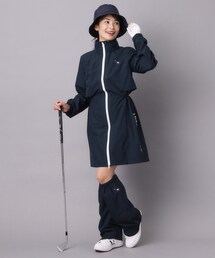 adabat | 【ADABAT NAVY】レッグカバー付きレインワンピース(その他アウター)