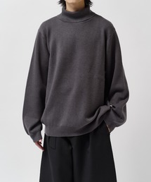 ウォッシャブルタートルネックニット