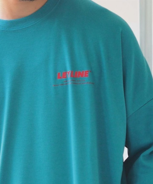 NO WAY(ノーウェイ)の「/Leyline/ビッグシルエットTシャツ「b/s logo print tee」(Tシャツ/カットソー・メンズ・パープル/イエロー・LARGE/X-LARGE/MEDIUM)」の9枚目の写真