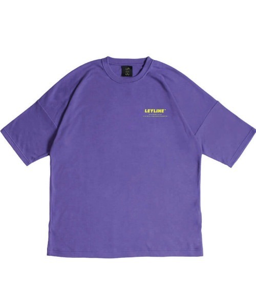 NO WAY(ノーウェイ)の「/Leyline/ビッグシルエットTシャツ「b/s logo print tee」(Tシャツ/カットソー・メンズ・パープル/イエロー・LARGE/X-LARGE/MEDIUM)」の15枚目の写真