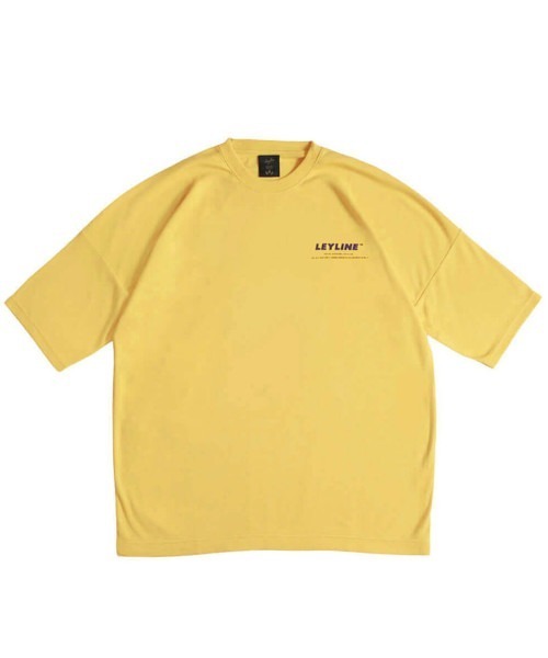 NO WAY(ノーウェイ)の「/Leyline/ビッグシルエットTシャツ「b/s logo print tee」(Tシャツ/カットソー・メンズ・パープル/イエロー・LARGE/X-LARGE/MEDIUM)」の17枚目の写真