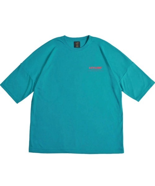 NO WAY(ノーウェイ)の「/Leyline/ビッグシルエットTシャツ「b/s logo print tee」(Tシャツ/カットソー・メンズ・パープル/イエロー・LARGE/X-LARGE/MEDIUM)」の19枚目の写真