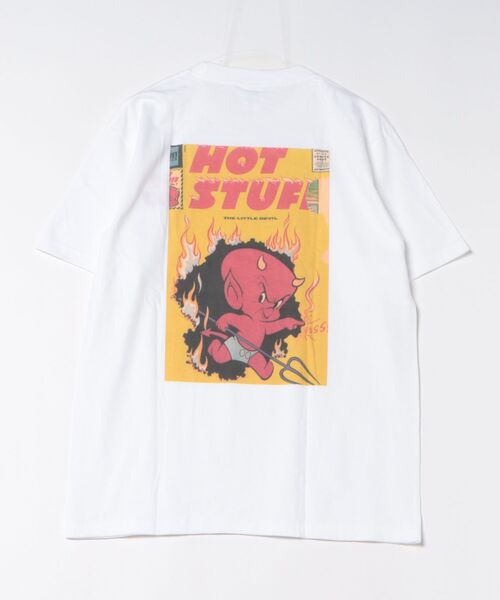 Rendez-Vous（ランデヴー）の「【 HOT STUFF 】 プリントTシャツ コミック 26S6（Tシャツ/カットソー・レディース・ホワイト・X-LARGE/LARGE）」の2枚目の写真