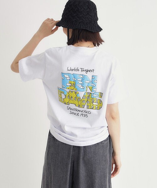 BEN DAVIS(ベンデイビス)の「バックプリントTシャツ(Tシャツ/カットソー・レディース・ブラック系/ホワイト系1・05/04)」の5枚目の写真