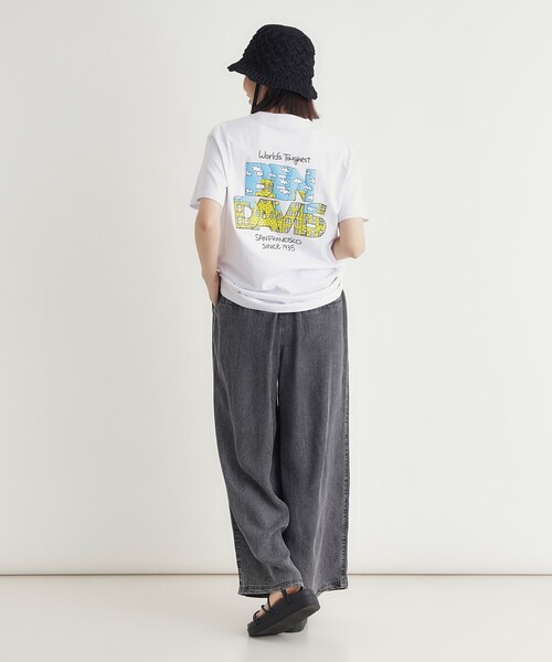 BEN DAVIS(ベンデイビス)の「バックプリントTシャツ(Tシャツ/カットソー・レディース・ブラック系/ホワイト系1・05/04)」の7枚目の写真