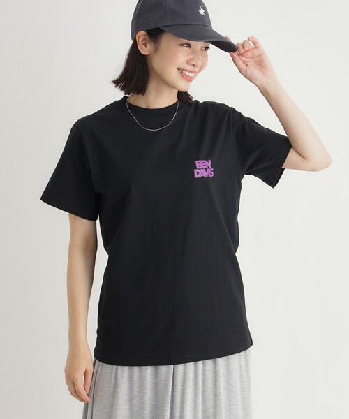 BEN DAVIS(ベンデイビス)の「バックプリントTシャツ(Tシャツ/カットソー・レディース・ブラック系/ホワイト系1・05/04)」の8枚目の写真