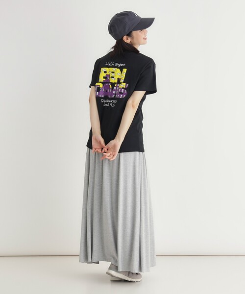 BEN DAVIS(ベンデイビス)の「バックプリントTシャツ(Tシャツ/カットソー・レディース・ブラック系/ホワイト系1・05/04)」の12枚目の写真