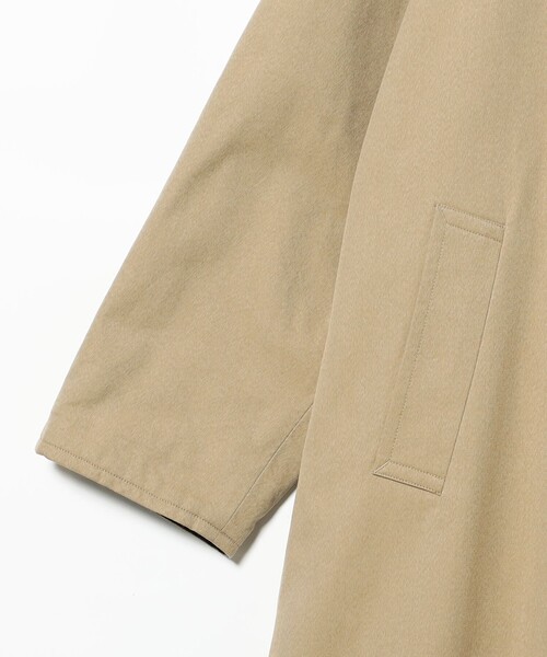 BEAMS PLUS（ビームスプラス）の「KAPTAIN SUNSHINE / Cotton Mock Twist Umbrella Coat（その他アウター・メンズ・カーキ・4/3/2）」の4枚目の写真
