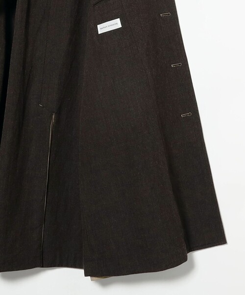 BEAMS PLUS（ビームスプラス）の「KAPTAIN SUNSHINE / Cotton Mock Twist Umbrella Coat（その他アウター・メンズ・カーキ・4/3/2）」の6枚目の写真