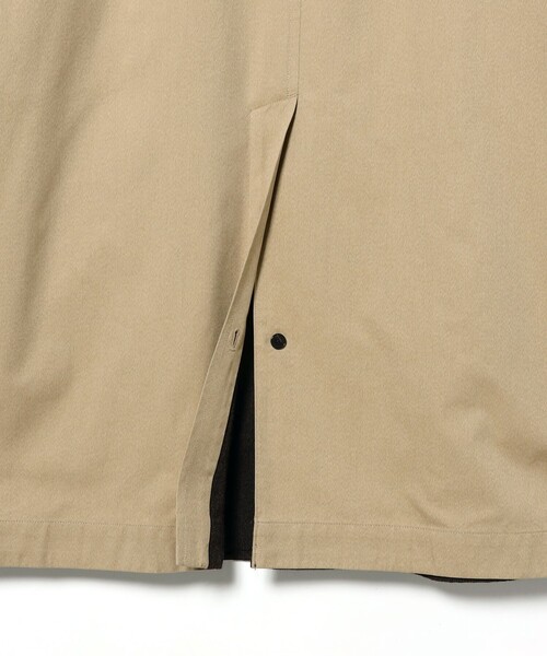 BEAMS PLUS（ビームスプラス）の「KAPTAIN SUNSHINE / Cotton Mock Twist Umbrella Coat（その他アウター・メンズ・カーキ・4/3/2）」の8枚目の写真
