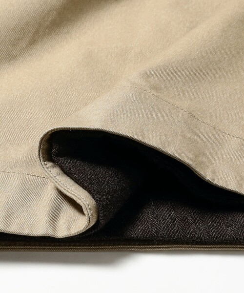 BEAMS PLUS（ビームスプラス）の「KAPTAIN SUNSHINE / Cotton Mock Twist Umbrella Coat（その他アウター・メンズ・カーキ・4/3/2）」の9枚目の写真